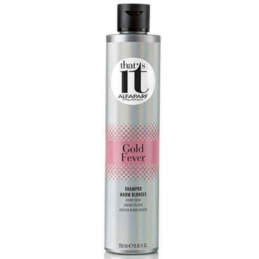 Immagine di Alfaparf that's it gold fever shampoo 250ml biondi caldi - colore:
