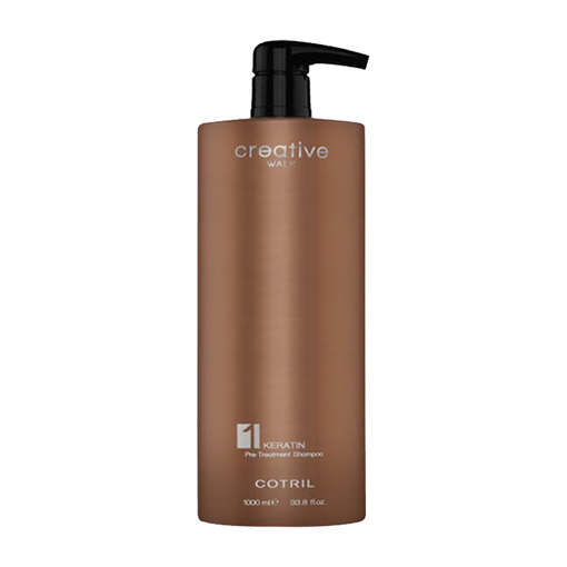 Immagine di Cotril creative walk keratin pre-treatment shampoo 1000ml - colore:
