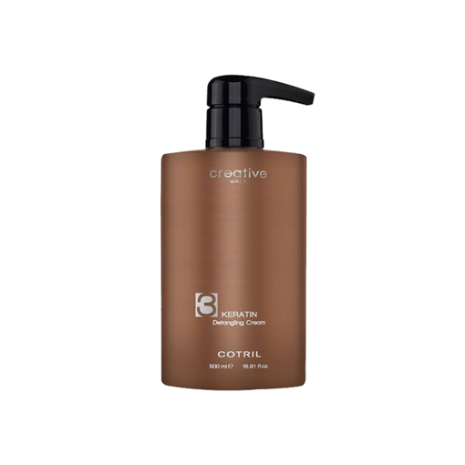 Immagine di Cotril creative walk keratin detangling cream 500ml - colore: