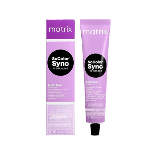 Immagine di Matrix socolor sync acidic toner 90ml - colore:10pr - biondo chiarissimo platino perla rosato