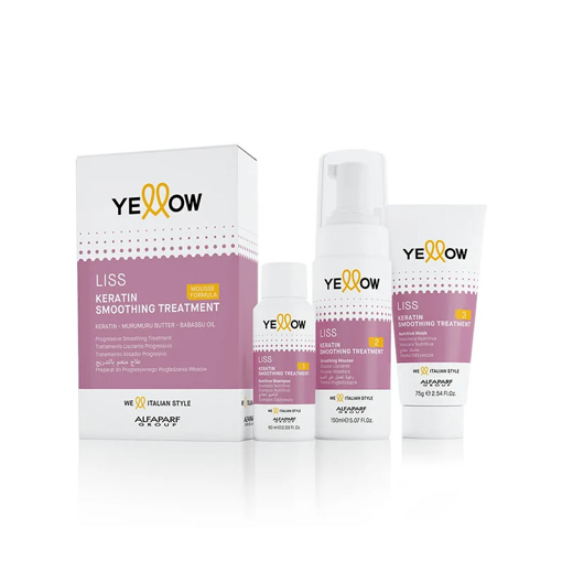 Immagine di Alfaparf yellow liss keratin smoothing treatment 285ml