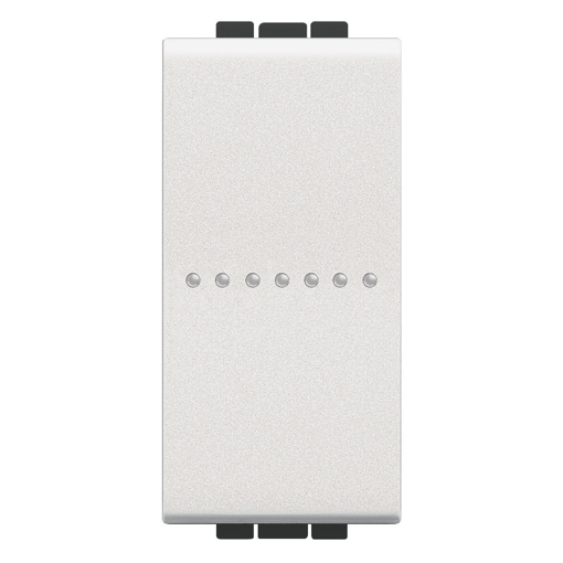 Immagine di Interruttore assiale 1p 10a 1m  serie livinglight bianco