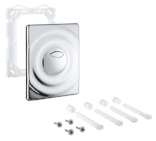 Immagine di Ricambio piastra skate per cassette dual flush e start & stop 42302000 cromata grohe