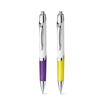 Immagine di Digit flat. penna a sfera con clip in metallo giallo