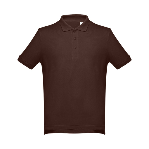 Immagine di Thc adam. polo da uomo marrone scuro l