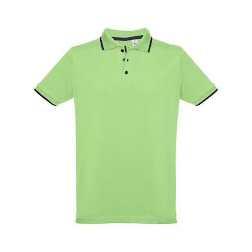 Immagine di Thc rome. polo "slim fit" da uomo verde chiaro xl