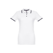 Immagine di Thc rome women wh. polo "slim fit" da donna bianco m