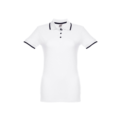 Immagine di Thc rome women wh. polo "slim fit" da donna bianco m