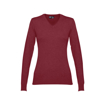 Immagine di Thc milan women. maglione con scollo a "v" da donna bordeaux m