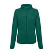 Immagine di Thc helsinki women. pile da donna con zip verde scuro l