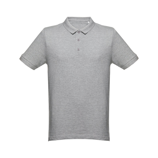 Immagine di Thc monaco. polo da uomo grigio chiaro mélange m