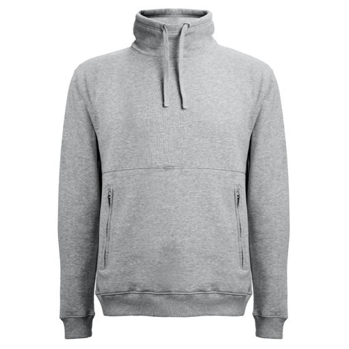 Immagine di Thc vilnius. felpa unisex, con cappuccio grigio chiaro mélange l