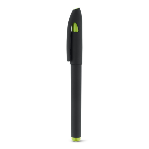 Immagine di Spacial. penna a sfera con tappo in abs verde chiaro