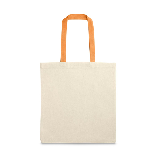 Immagine di Kolonaki. borsa in cotone 100% arancione