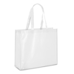 Immagine di Millenia. borsa in tnt laminato bianco