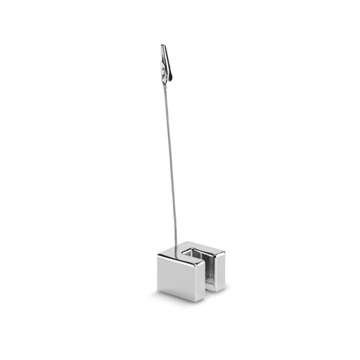Immagine di Waksman. memo clip con supporto per cellulare cromato
