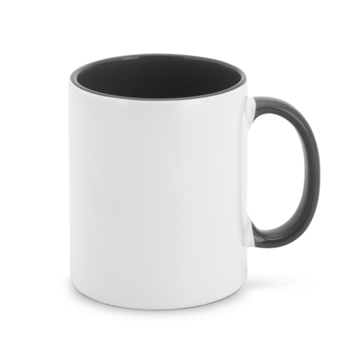 Immagine di Mocha. tazza in ceramica da 350 ml nero  350 ml