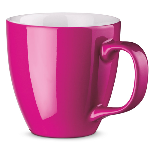 Immagine di Panthony. tazza in porcellana da 450 ml rosa scuro  450 ml
