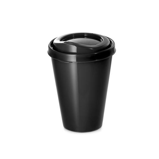 Immagine di Frappe. bicchiere riutilizzabile nero  430 ml