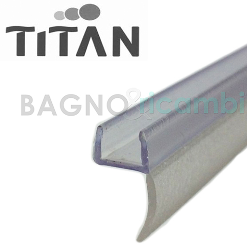 Immagine di Ricambio guarnizione verticale tra porta e fisso cabina doccia titan 31g142tr01