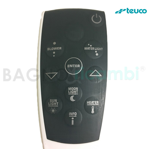 Immagine di Ricambio telecomando per vasche teuco t07 seaside 81000963099