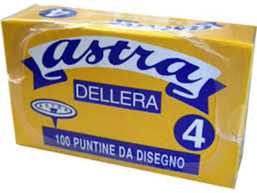 Immagine di 10 pz punes acciaio n. 4 astra 100pz