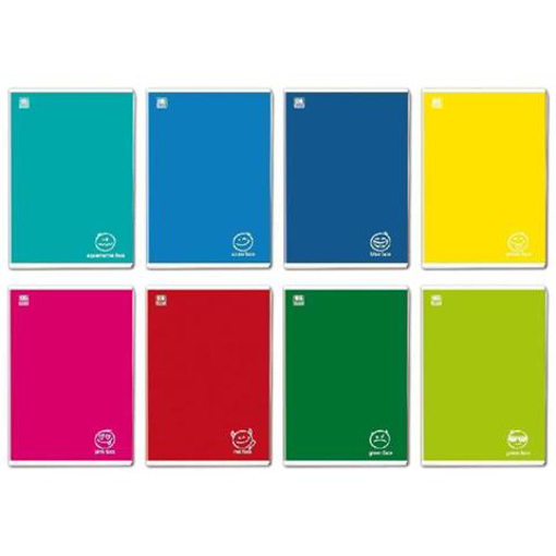 Immagine di 10 pz quaderno a4 100gr. 19fg. 1r colorface blasetti 5911
