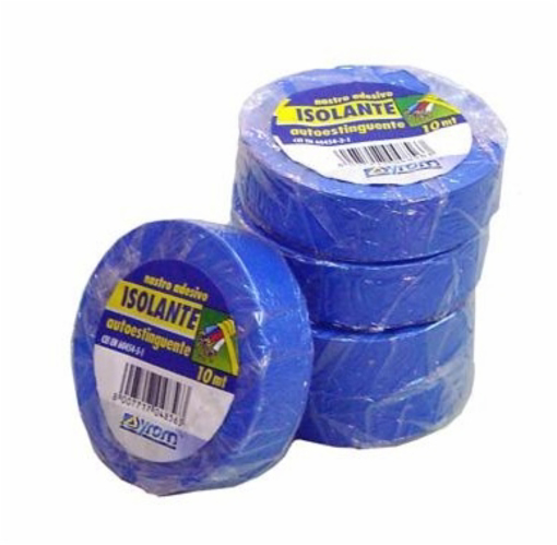 Immagine di 10 pz adesivo isolante 10x15 blu syrom 4856