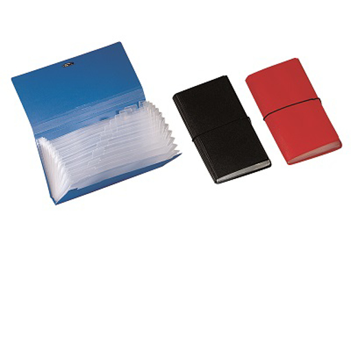 Immagine di 1 pz portadocumenti lebez 13 scompartimenti 13x26 a.2552 blu