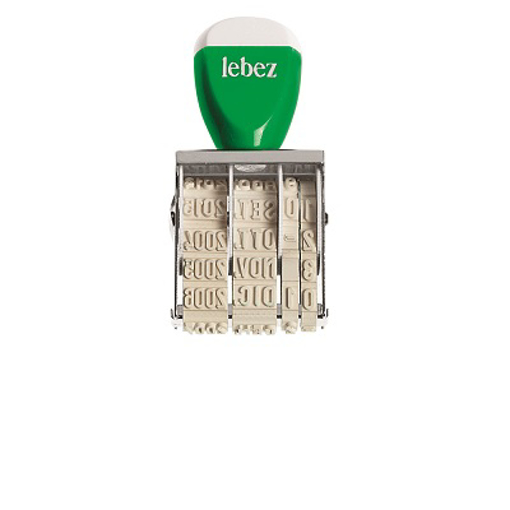 Immagine di 1 pz timbro lebez datario 5 mm  0179