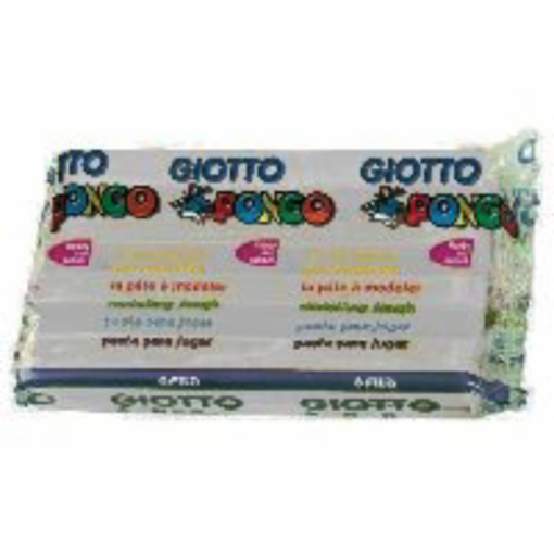 Immagine di 1 pz plastilina pongo 450gr. bianca  514407