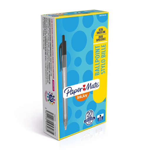 Immagine di 20 pz penna p.mate inkjoy 100rt scatto nero