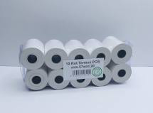 Immagine di 10 pz rotoli x pos 57x20 termico r.r.                            "