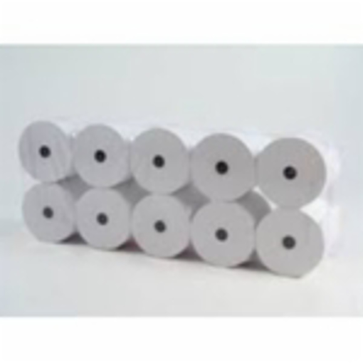 Immagine di 10 pz rotoli x registratore di cassa 80x80 termici r.r.          "