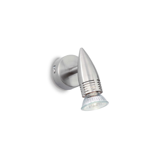 Immagine di Lampada da parete nickel, alfa, ideal lux