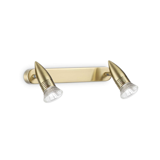 Immagine di Lampada da parete ottone, alfa, ideal lux