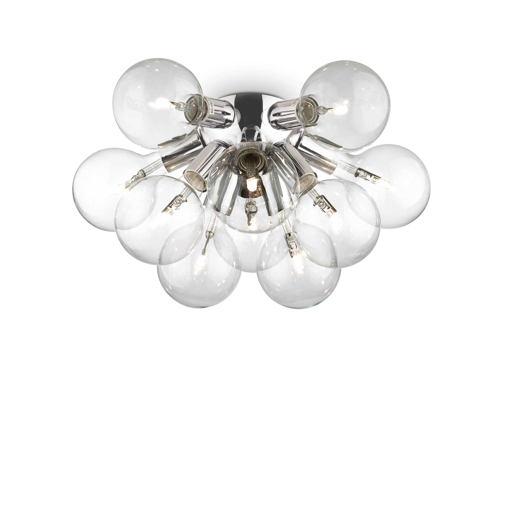Immagine di Lampada da soffitto cromo, dea, ideal lux