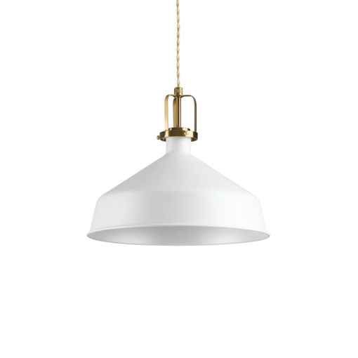 Immagine di Lampada a sospensione bianco, eris, ideal lux