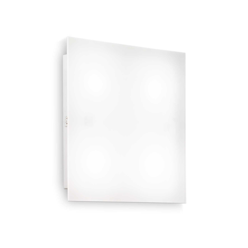 Immagine di Lampada da soffitto bianco, flat, ideal lux