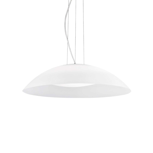 Immagine di Lampada a sospensione bianco, lena, ideal lux