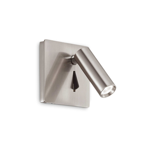 Immagine di Lampada da parete nickel, lite, ideal lux