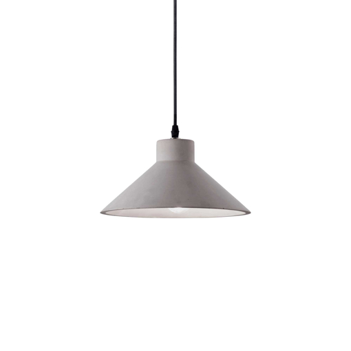 Immagine di Lampada a sospensione cemento, oil, ideal lux
