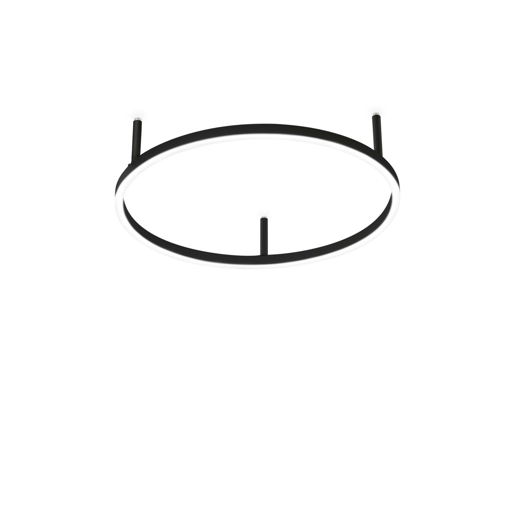 Immagine di Lampada da soffitto nero, oracle slim, ideal lux