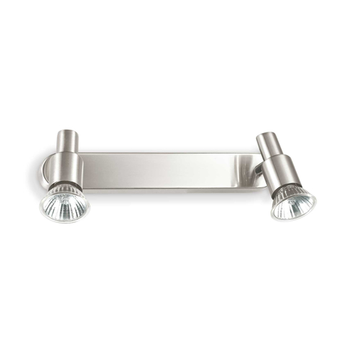 Immagine di Lampada da parete nickel, slem, ideal lux