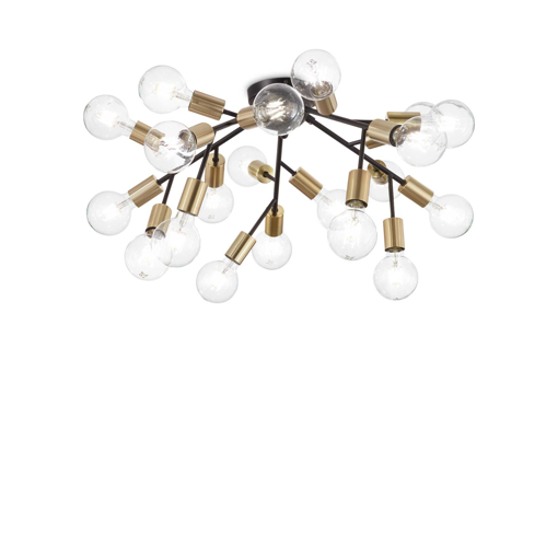 Immagine di Lampada da soffitto nero, spark, ideal lux