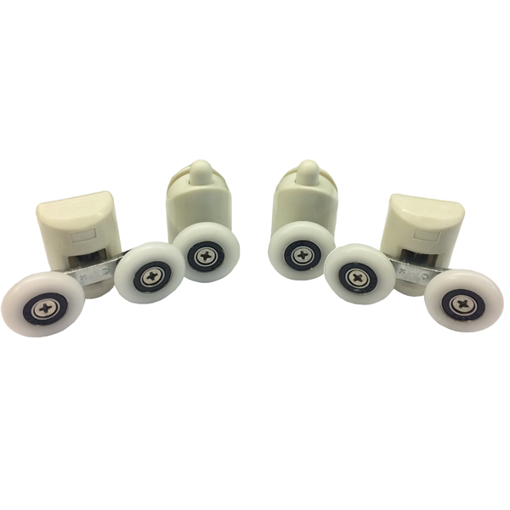Immagine di Ricambio kit ruote superiori inferiori per box doccia live megius aliv006/l