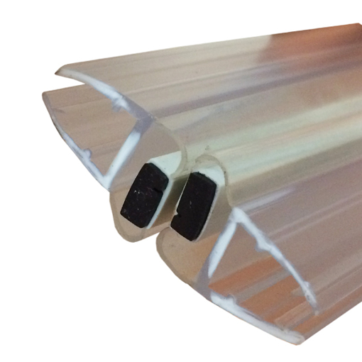 Immagine di Ricambio coppia guarnizioni magnetiche per box doccia titan cristalli 6 mm guarntitmagn
