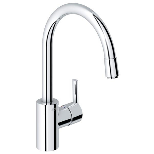 Immagine di Rubinetto lavello con doccia estraibile feel grohe 32671000