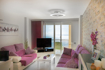 Immagine di Plafoniera led con ventilatore Alisio bianco, diametro 63cm