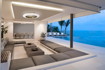 Immagine di Plafoniera led con ventilatore Alisio grigio, diametro 63cm